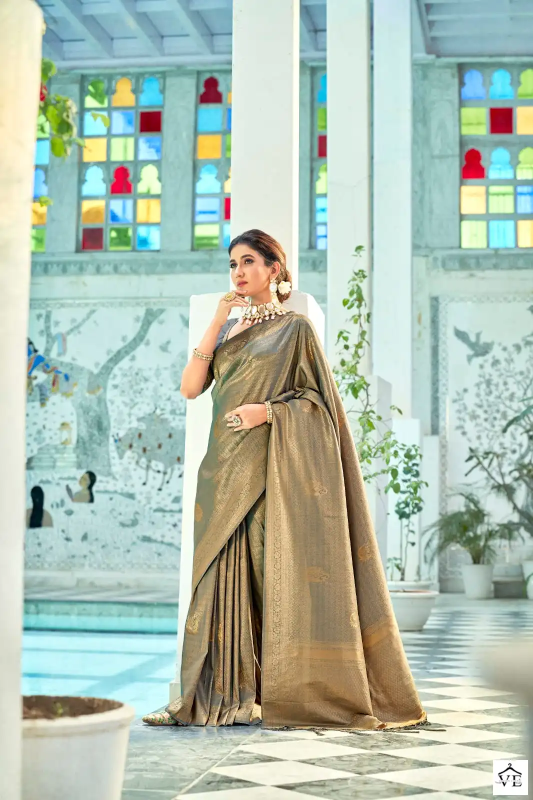 Rajpath Alankaar Softy Kanjivaram Silk Wholesale Saree Catalog — Wholesale Sarees, MPA wholesale from Surat - Gallery Image 4