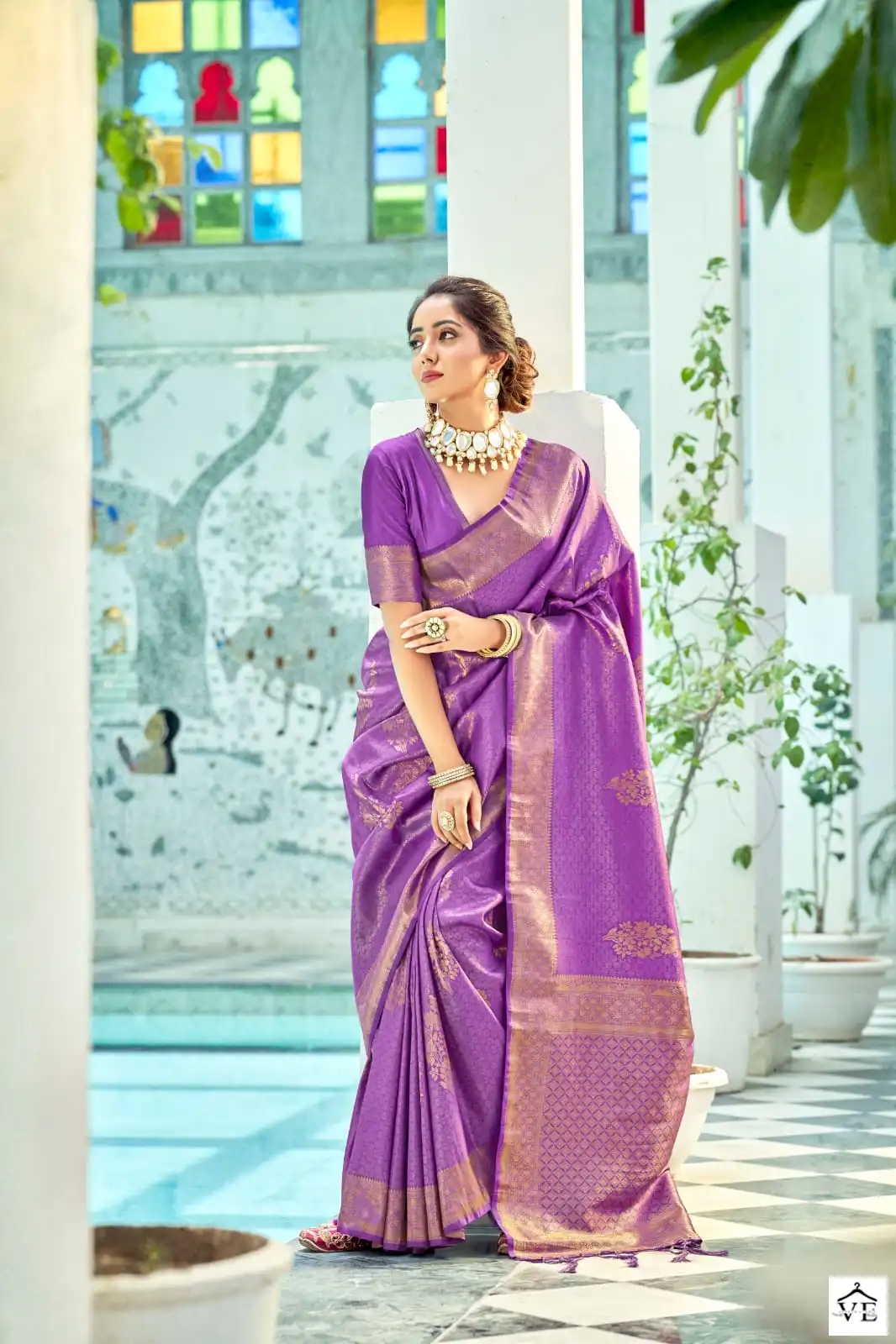 Rajpath Alankaar Softy Kanjivaram Silk Wholesale Saree Catalog — Wholesale Sarees, MPA wholesale from Surat - Gallery Image 6