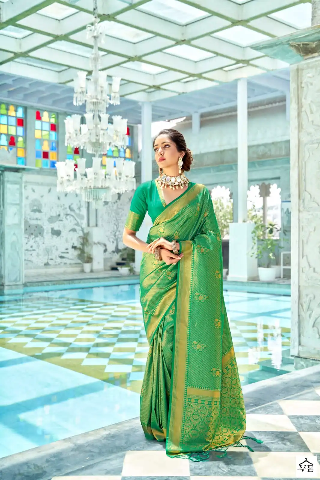 Rajpath Alankaar Softy Kanjivaram Silk Wholesale Saree Catalog — Wholesale Sarees, MPA wholesale from Surat - Gallery Image 7