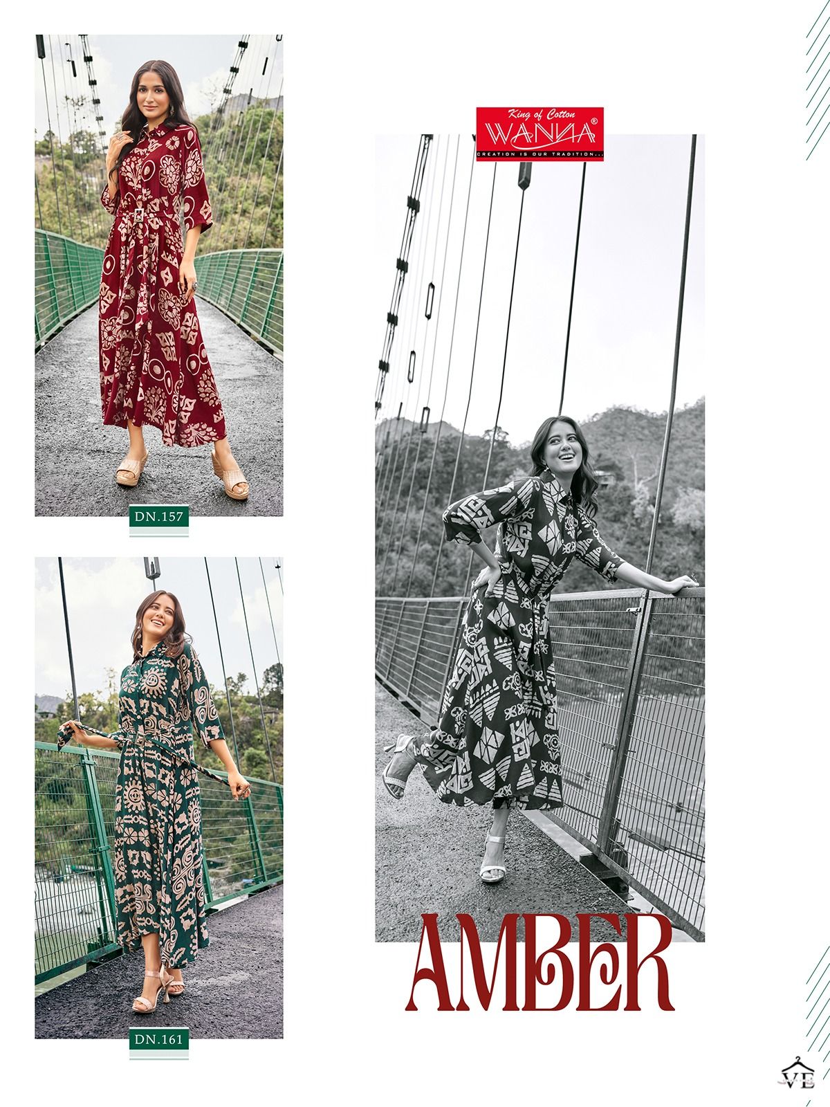 Wanna Amber Heavy Rayon Wholesale Long Kurtis Catalog — Wholesale Kurtis, MPA wholesale from Surat - Gallery Image 9