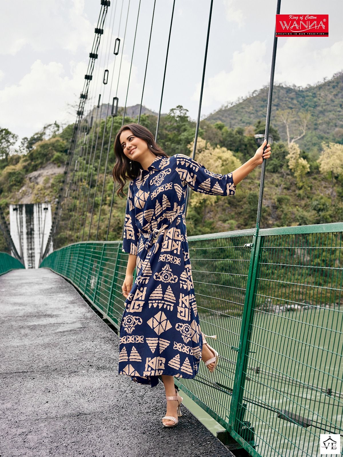 Wanna Amber Heavy Rayon Wholesale Long Kurtis Catalog — Wholesale Kurtis, MPA wholesale from Surat - Gallery Image 5