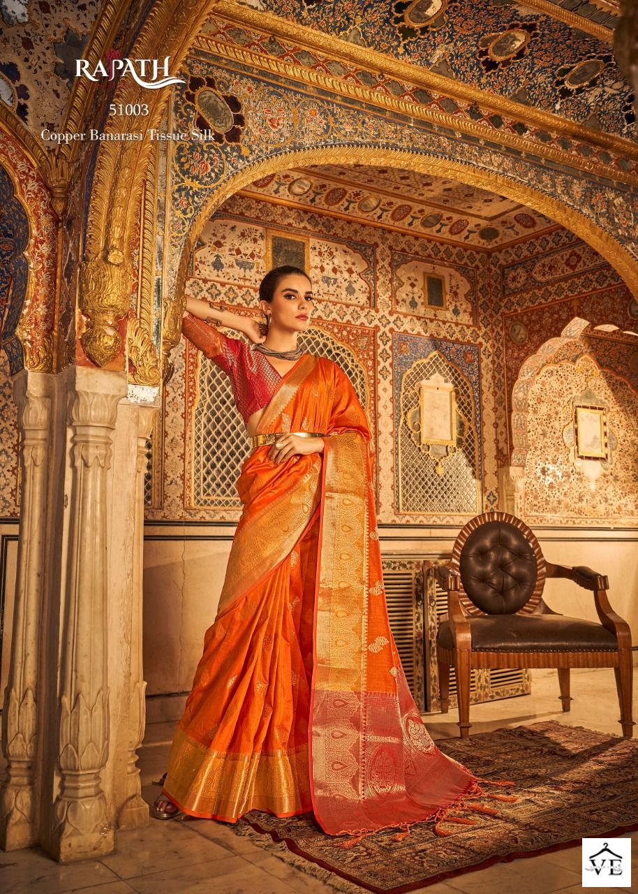 Rajpath Angelica Tusser Silk Wholesale Sarees Catalog - Image 2