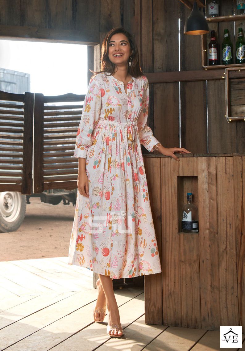 Vardan Ethnic Anokhi Cotton And Rayon Wholesale Kurtis Catalog — Wholesale Kurtis, MPA wholesale from Surat - Gallery Image 4