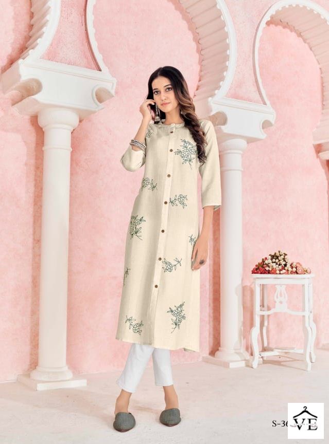 Vardan Ethnic Anvika Rayon Wholesale Kurti Catalog — Wholesale Kurtis, MPA wholesale from Surat — view 2