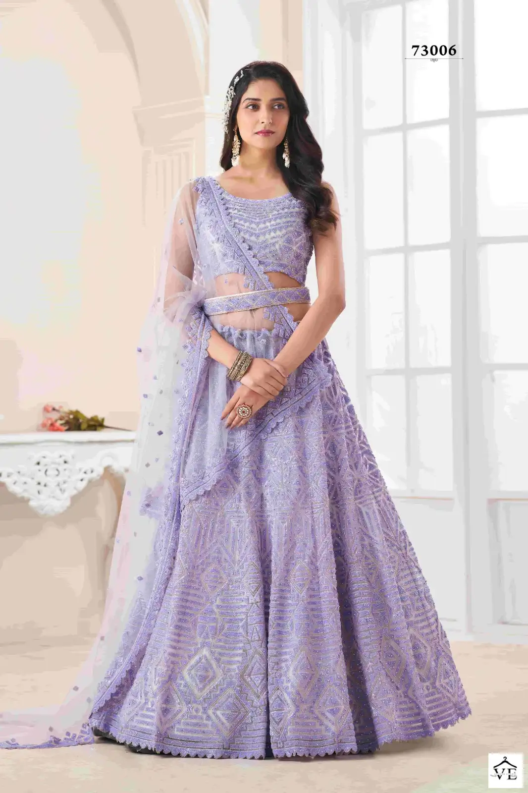 Arya Vol 47 Georgette, Soft Net Wholesale Designer Lehenga Catalog — Wholesale Lehenga, MPA wholesale from Surat - Gallery Image 2
