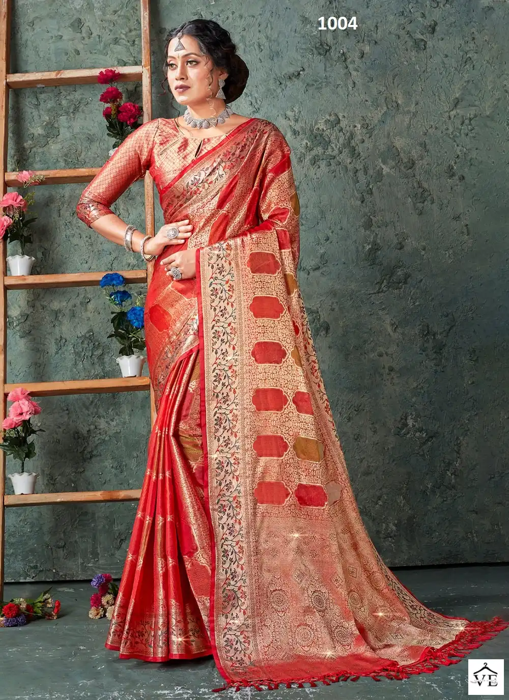 Sangam Balam Organza Wholesale Sarees Catalog — Wholesale Sarees, MPA wholesale from Surat - Gallery Image 5