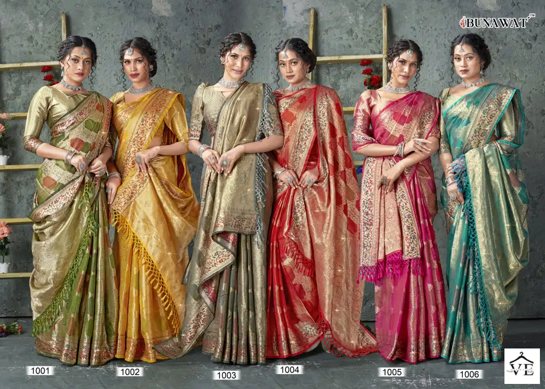 Sangam Balam Organza Wholesale Sarees Catalog — Wholesale Sarees, MPA wholesale from Surat — view 7