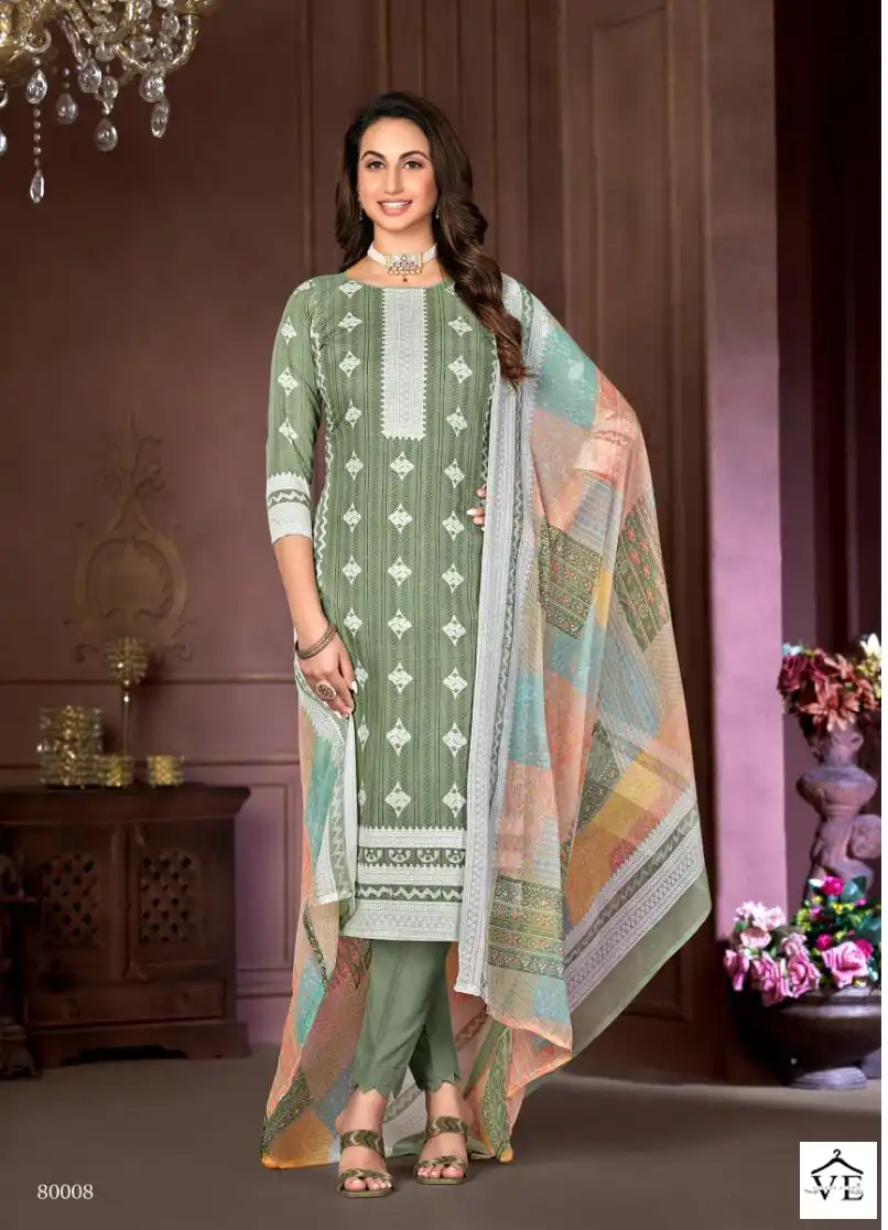 Skt Suits Batik Pure Cottan Wholesale Salwar Suit Catalog — Wholesale Salwar Suits, MPA wholesale from Surat - Gallery Image 6