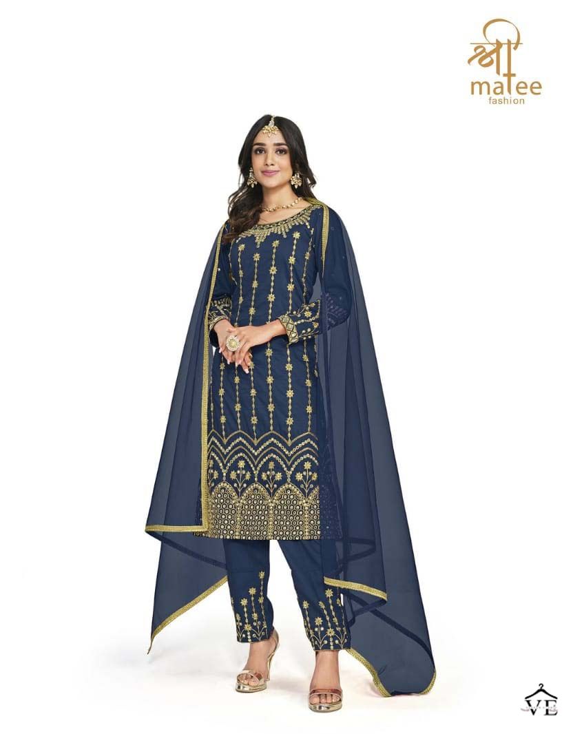 Shreematee Bebo Vol 14 Soft Silk Wholesale Designer Salwar Suit Catalog — Wholesale Salwar Suits, MPA wholesale from Surat — view 6