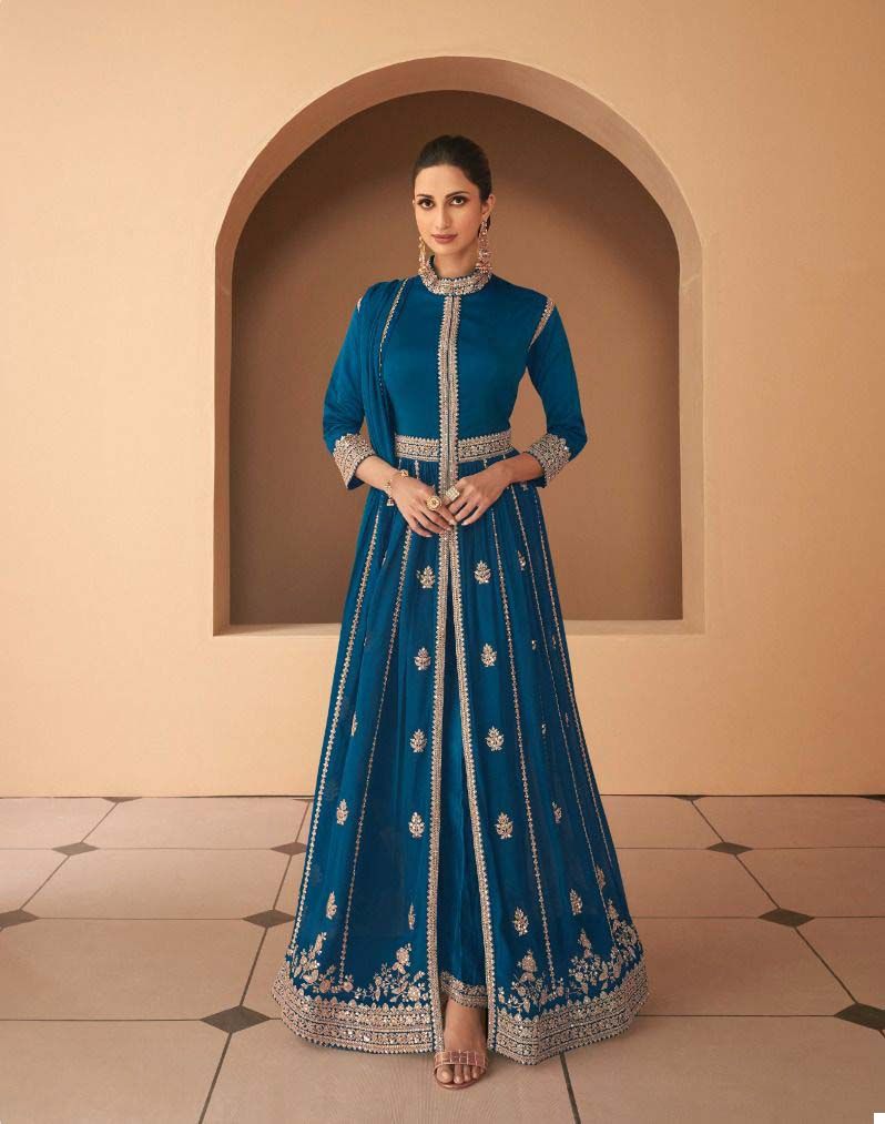 Sayuri Designer Begum Real Georgette Wholesale Designer Readymade Salwar Suit Catalog — Wholesale Salwar Suits, Sayuri Designer wholesale from Surat - Gallery Image 3