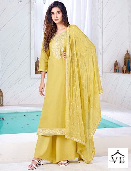 Kalarang Bhavini Pure Viscose Cotton Wholesale Salwar Suit Catalog — Wholesale Salwar Suits, MPA wholesale from Surat — view 1