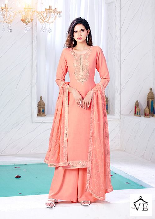 Kalarang Bhavini Pure Viscose Cotton Wholesale Salwar Suit Catalog — Wholesale Salwar Suits, MPA wholesale from Surat - Gallery Image 3