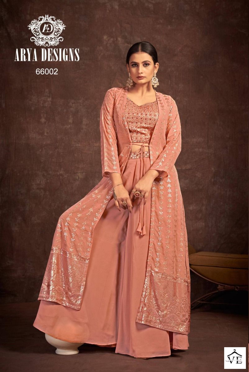 Arya Designs Blush Vol 4 Georgette Wholesale Designer Salwar Suit Catalog — Wholesale Salwar Suits, MPA wholesale from Surat - Gallery Image 2