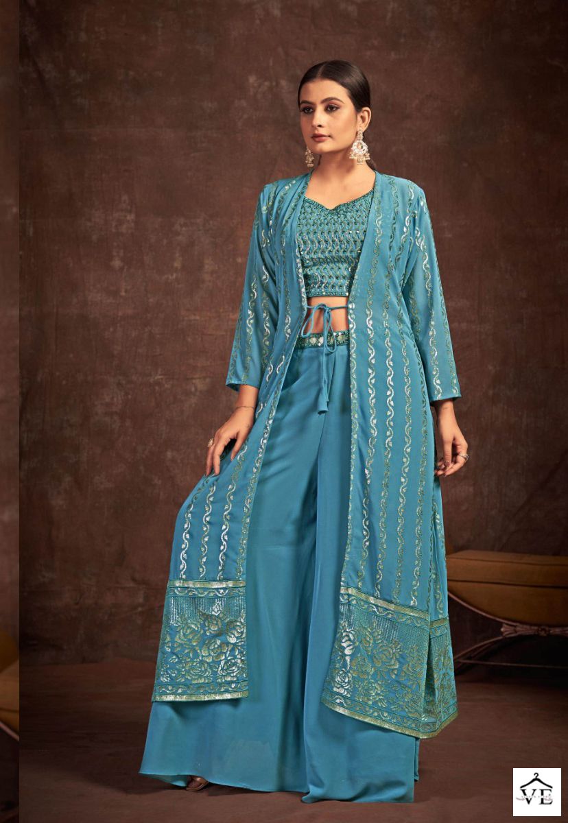 Arya Designs Blush Vol 4 Georgette Wholesale Designer Salwar Suit Catalog — Wholesale Salwar Suits, MPA wholesale from Surat - Gallery Image 3