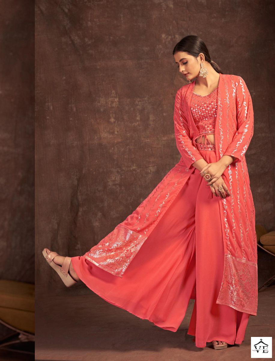 Arya Designs Blush Vol 4 Georgette Wholesale Designer Salwar Suit Catalog — Wholesale Salwar Suits, MPA wholesale from Surat - Gallery Image 4