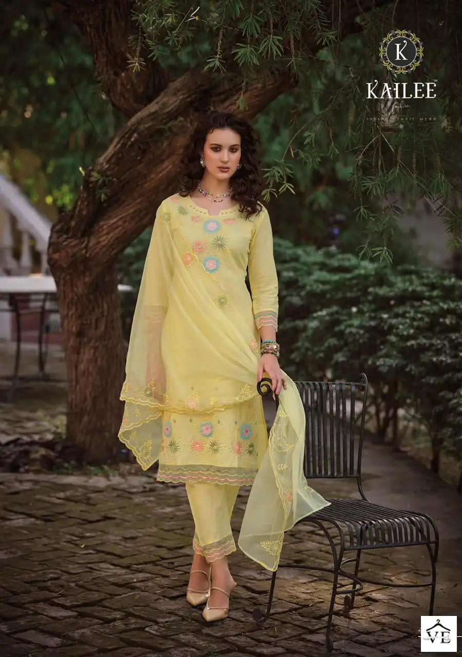 Kailee Fashion Boondi Vol 2 Pure Cotton Wholesale Readymade Designer Suit Catalog — Wholesale Salwar Suits, MPA wholesale from Surat - Gallery Image 2
