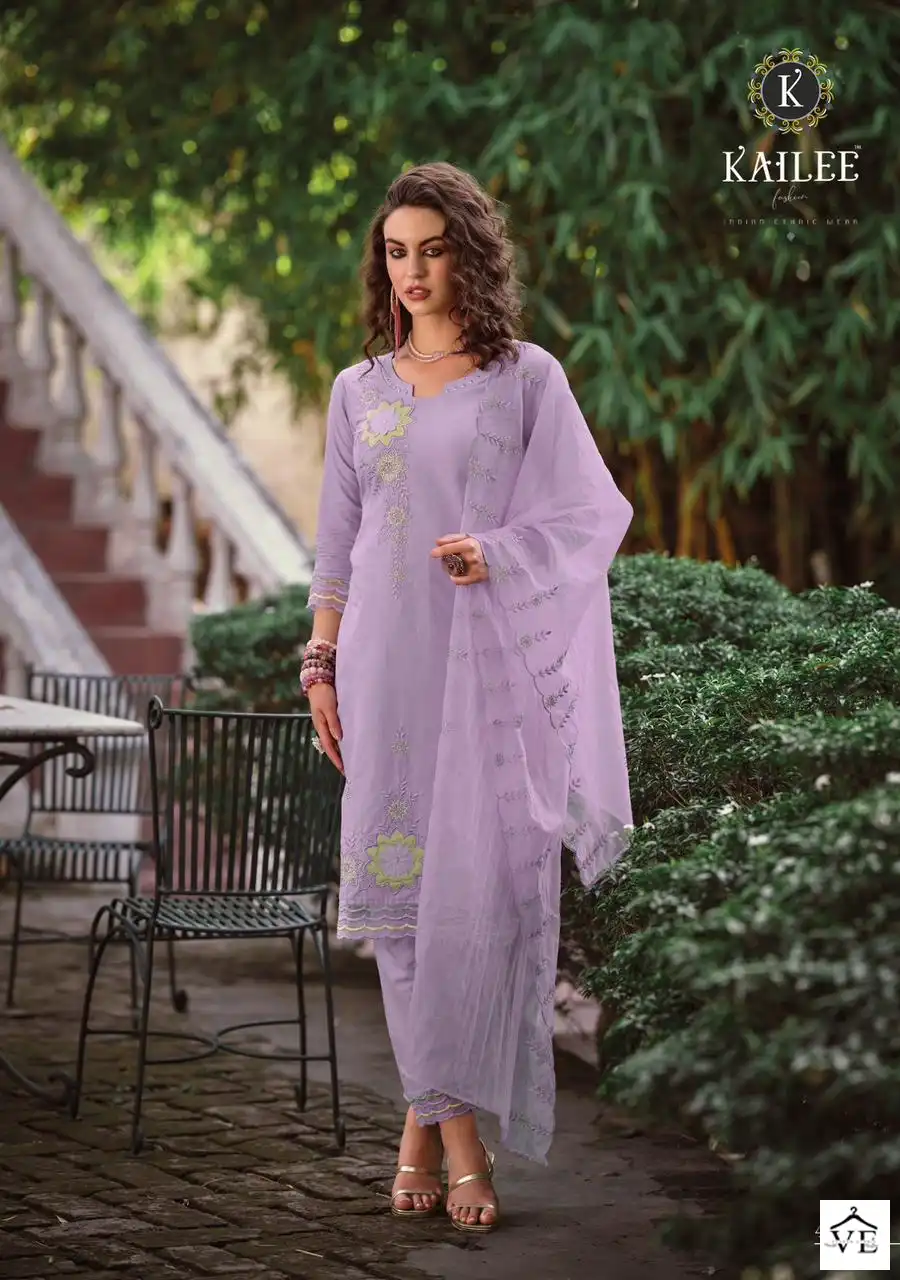Kailee Fashion Boondi Vol 2 Pure Cotton Wholesale Readymade Designer Suit Catalog — Wholesale Salwar Suits, MPA wholesale from Surat - Gallery Image 4