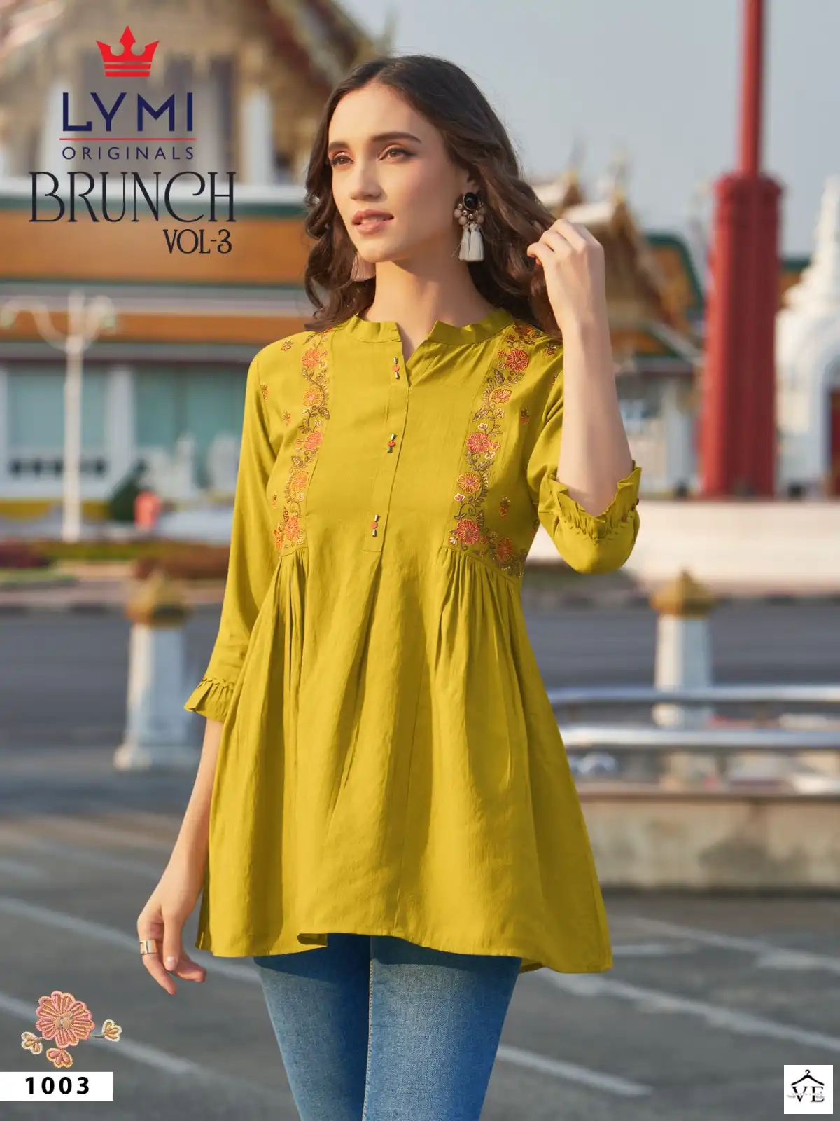 Vardan Ethnic Brunch Vol 3 Viscose Wholesale Kurti Catalog — Wholesale Kurtis, MPA wholesale from Surat - Gallery Image 4