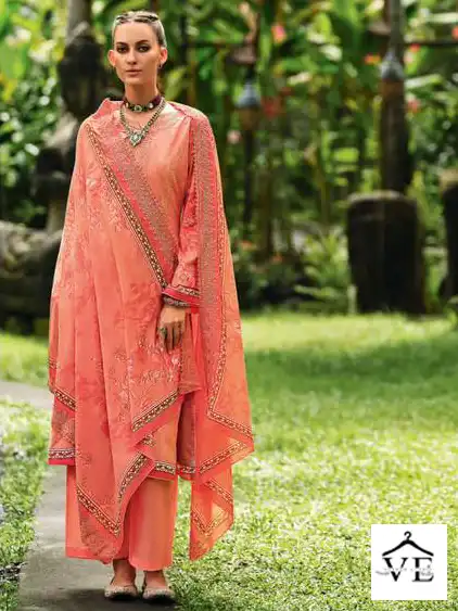 Deepsy Suits Bin Saeed Lawn 3 Pure Cotton Wholesale Pakistani Salwar Suit Catalog — Wholesale Salwar Suits, MPA wholesale from Surat - Gallery Image 2