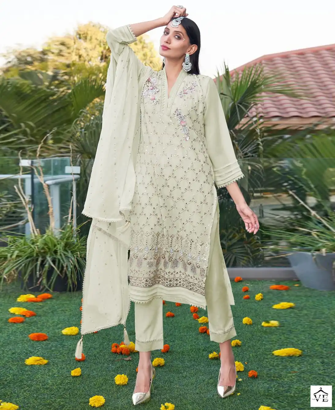 Fepic C-1310 Georgette Wholesale Pakistani Suit Catalog — Wholesale Salwar Suits, MPA wholesale from Surat - Gallery Image 4