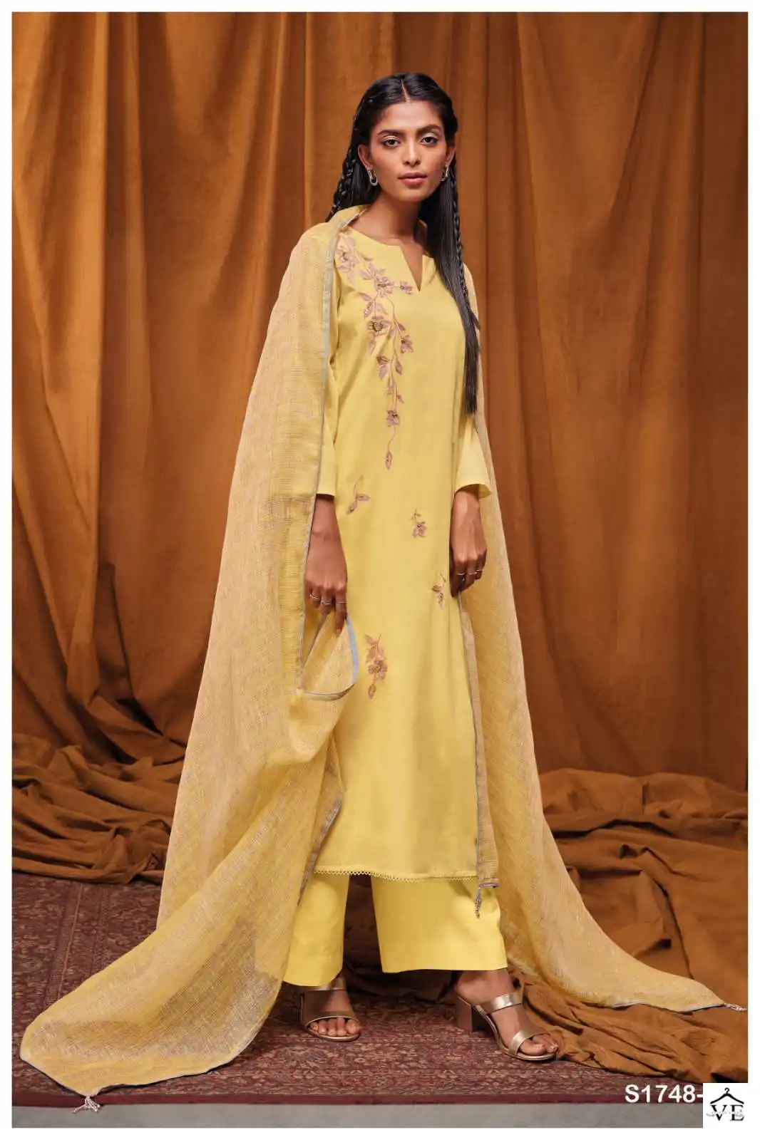 Ganga Candi 1748 Premium Cotton Wholesale Designer Salwar Suit Catalog — Wholesale Salwar Suits, MPA wholesale from Surat - Gallery Image 2