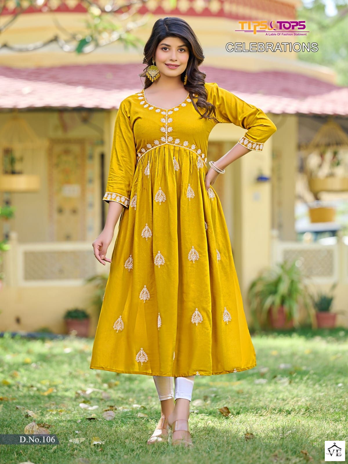 Tips & Tops Celebrations Heavy Rayon Wholesale Kurtis Catalog — Wholesale Kurtis, MPA wholesale from Surat — view 1