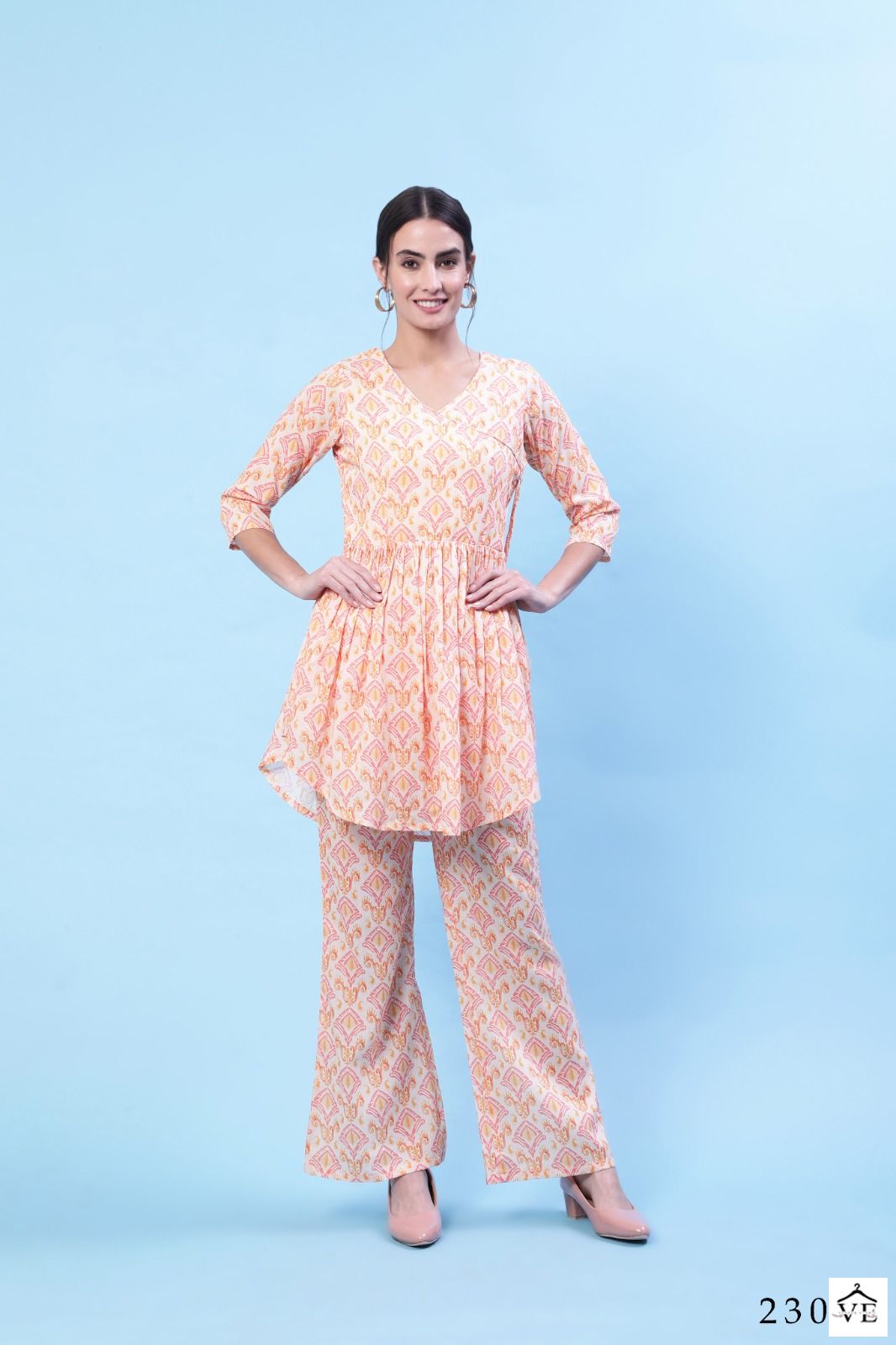 Vardan Ethnic Charvi Cotton Silk Wholesale Co-ord Set Catalog — Wholesale Kurtis, MPA wholesale from Surat - Gallery Image 2