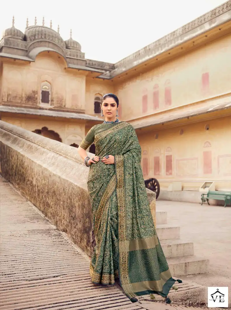 Pankh Chhapa Vol 2 Silk Wholesale Sarees Catalog — Wholesale Sarees, MPA wholesale from Surat — view 12
