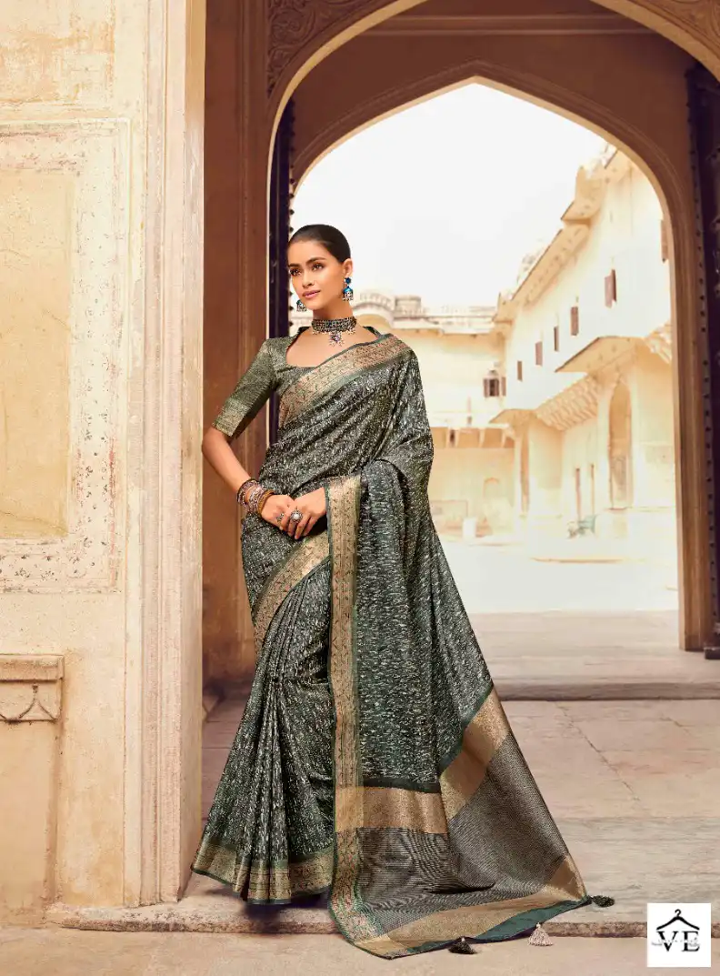 Pankh Chhapa Vol 2 Silk Wholesale Sarees Catalog — Wholesale Sarees, MPA wholesale from Surat — view 4