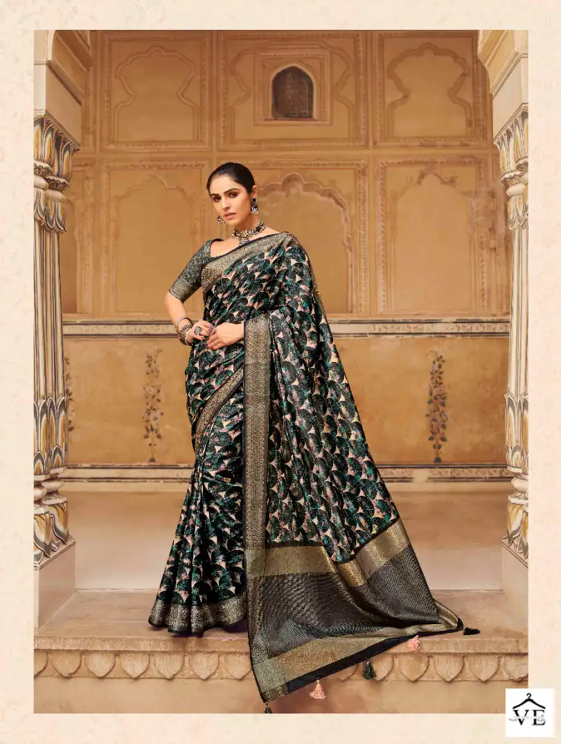 Pankh Chhapa Vol 2 Silk Wholesale Sarees Catalog — Wholesale Sarees, MPA wholesale from Surat — view 5