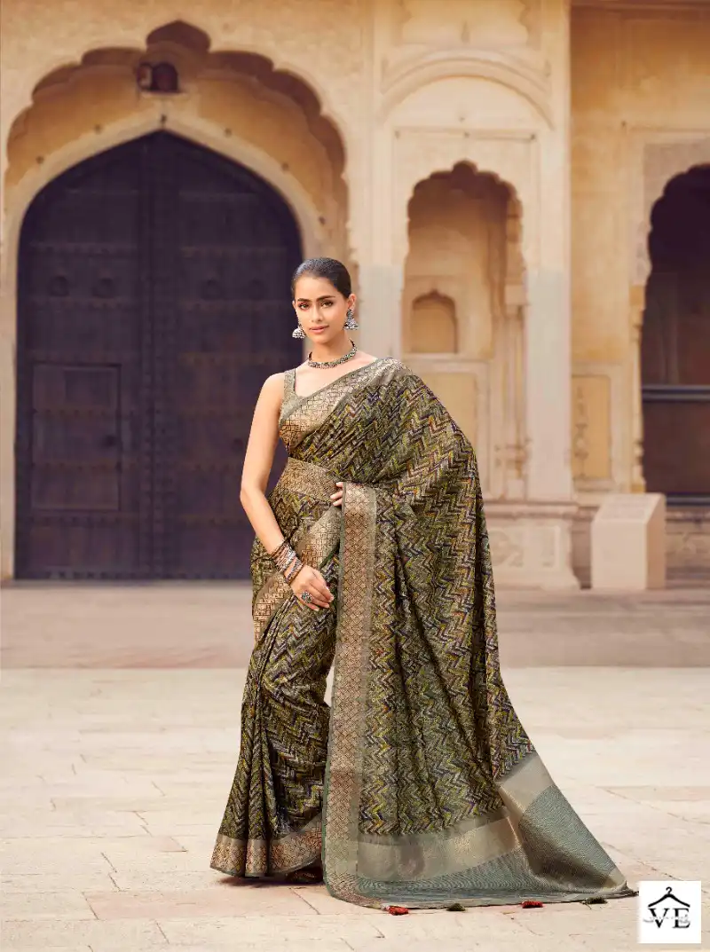 Pankh Chhapa Vol 2 Silk Wholesale Sarees Catalog — Wholesale Sarees, MPA wholesale from Surat — view 7