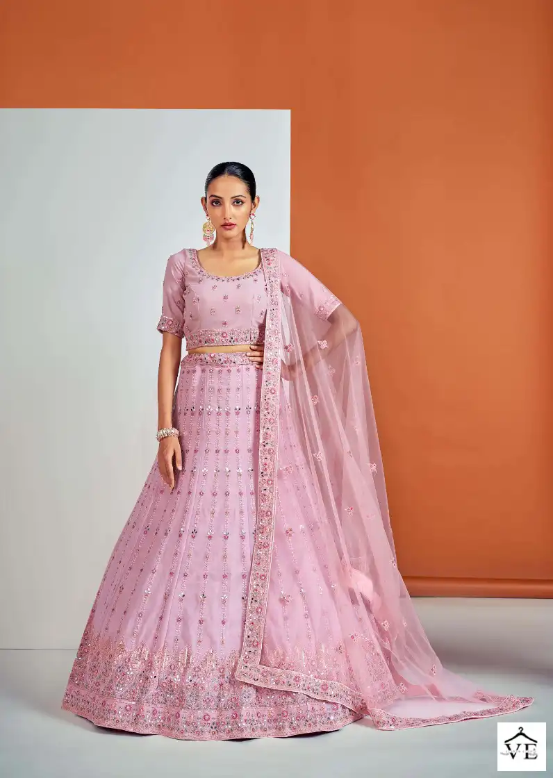Arya Cinderella Vol 16 Georgette Wholesale Bridal Lehenga Catalog — Wholesale Lehenga, MPA wholesale from Surat - Gallery Image 8