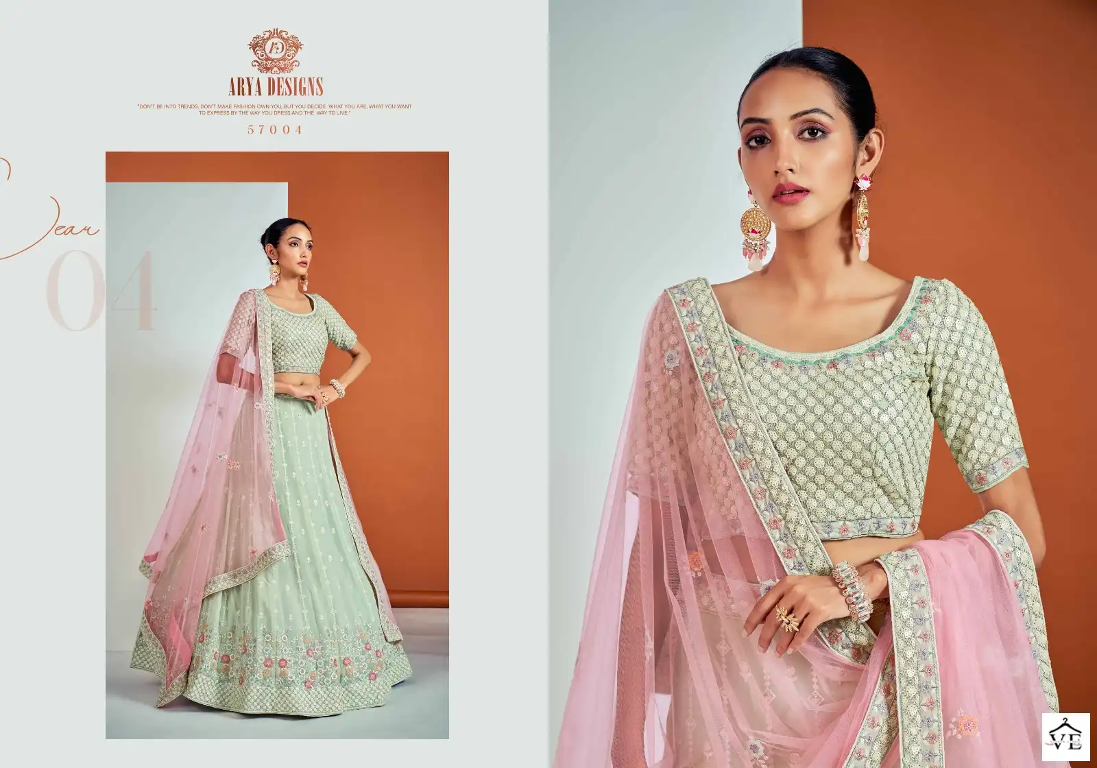 Arya Cinderella Vol 16 Georgette Wholesale Bridal Lehenga Catalog — Wholesale Lehenga, MPA wholesale from Surat - Gallery Image 7