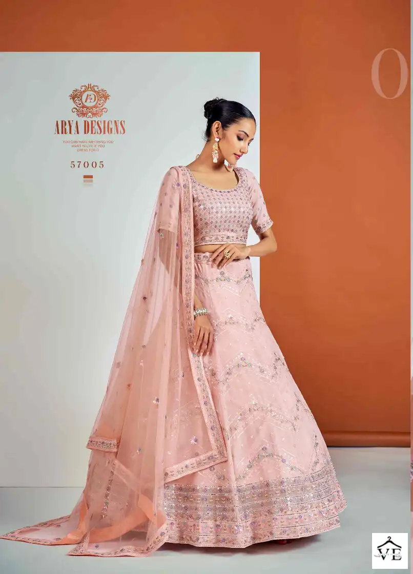 Arya Cinderella Vol 16 Georgette Wholesale Bridal Lehenga Catalog — Wholesale Lehenga, MPA wholesale from Surat - Gallery Image 2