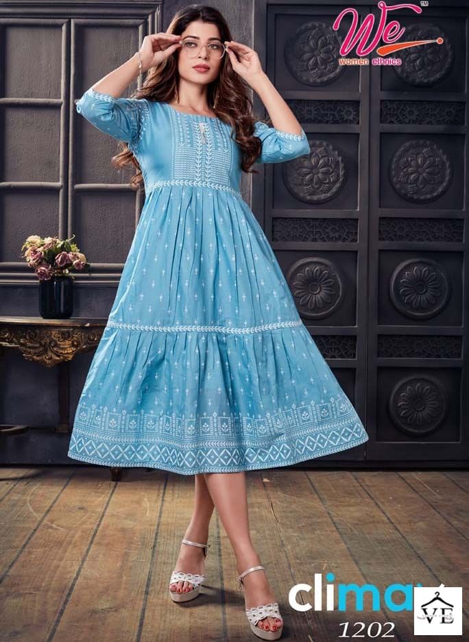 Vardan Ethnic Climax Cotton Wholesale Kurtis Catalog — Wholesale Kurtis, MPA wholesale from Surat — view 1