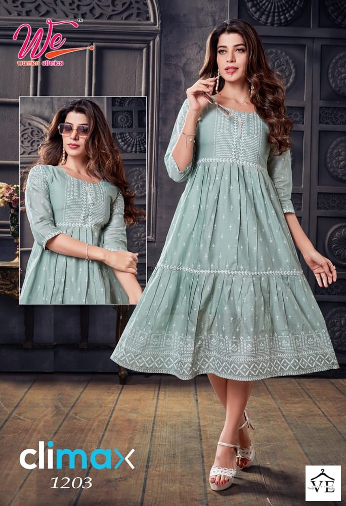 Vardan Ethnic Climax Cotton Wholesale Kurtis Catalog — Wholesale Kurtis, MPA wholesale from Surat — view 3