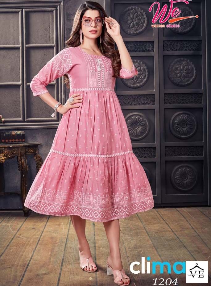 Vardan Ethnic Climax Cotton Wholesale Kurtis Catalog — Wholesale Kurtis, MPA wholesale from Surat — view 4
