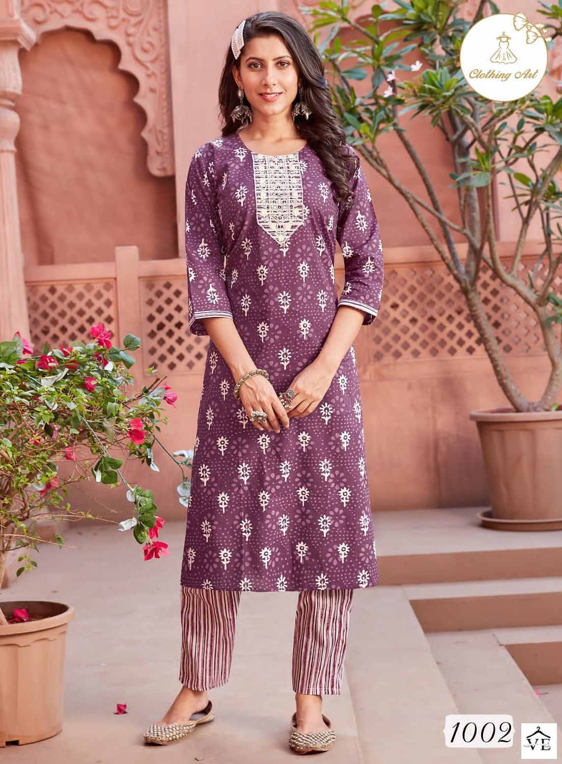 Clothing Art Cotton Glory Vol 1 Pure 60*60 Cotton Print Wholesale Kurti Catalog — Wholesale Kurtis, MPA wholesale from Surat — view 1