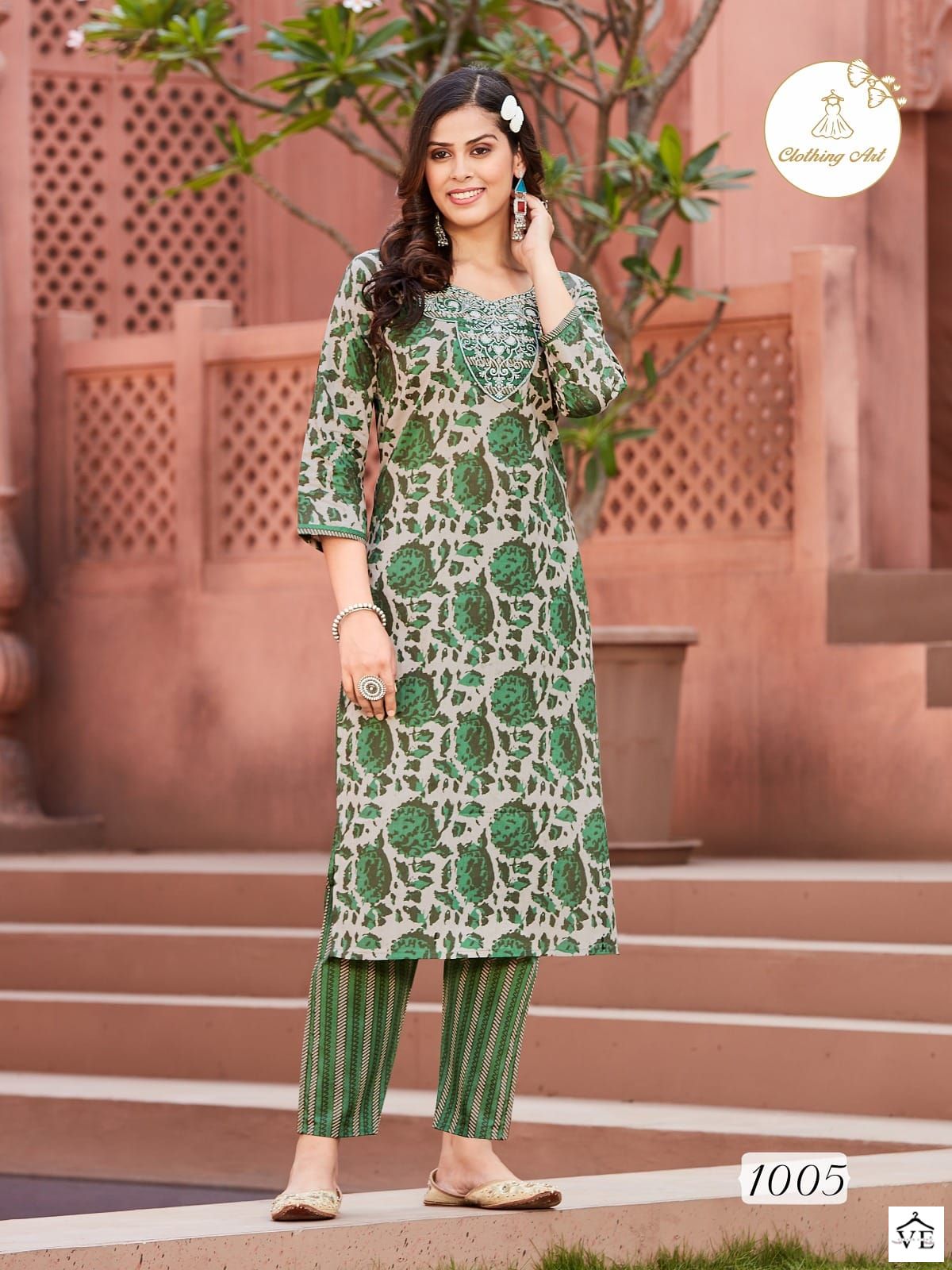 Clothing Art Cotton Glory Vol 1 Pure 60*60 Cotton Print Wholesale Kurti Catalog — Wholesale Kurtis, MPA wholesale from Surat - Gallery Image 3