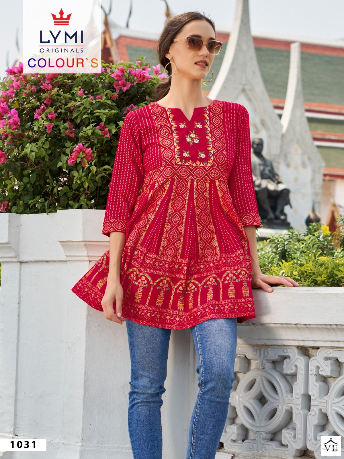 Vardan Ethnic Colours Heavy Rayon Wholesale Kurti Catalog — Wholesale Kurtis, MPA wholesale from Surat - Gallery Image 4