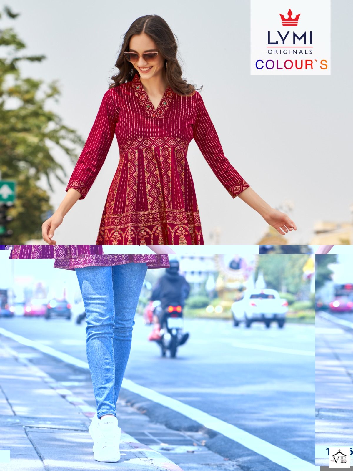 Vardan Ethnic Colours Heavy Rayon Wholesale Kurti Catalog — Wholesale Kurtis, MPA wholesale from Surat - Gallery Image 5