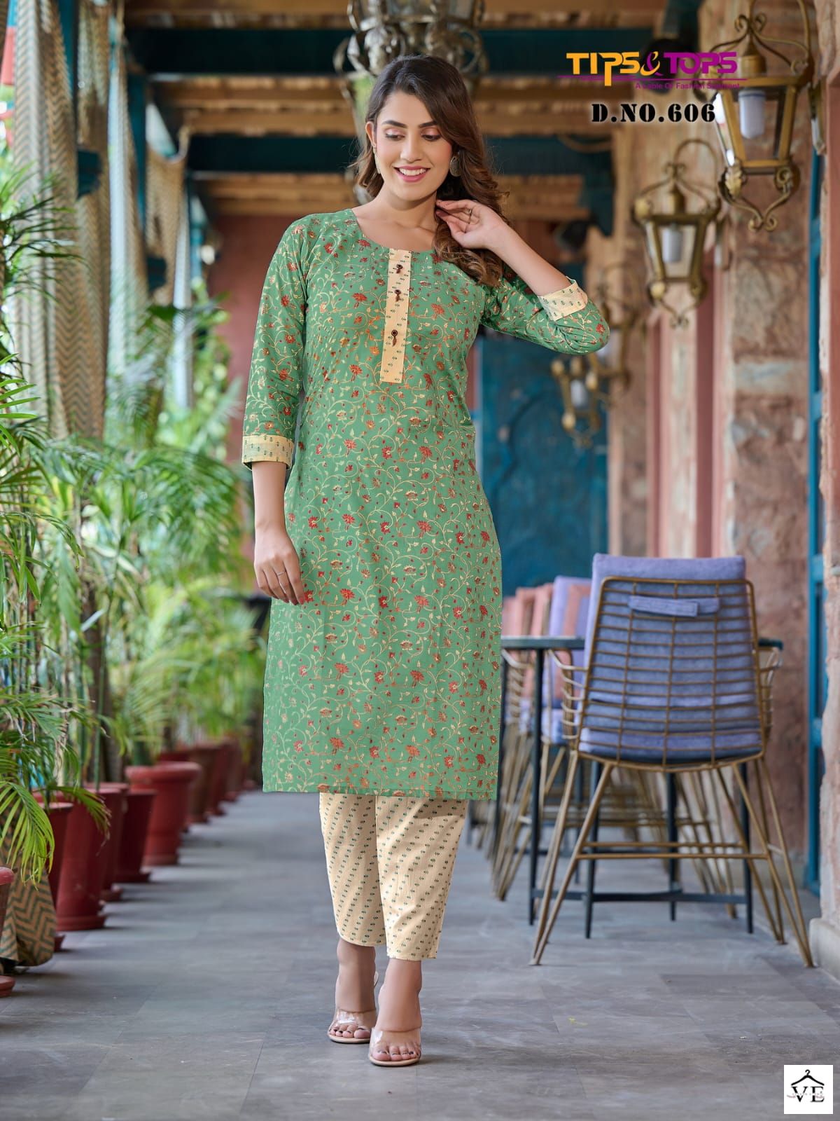 Tips &amp; Tops Cotton Candy Vol 6 Cotton Print  Wholesale Kurtis Catalog — Wholesale Kurtis, MPA wholesale from Surat — view 2