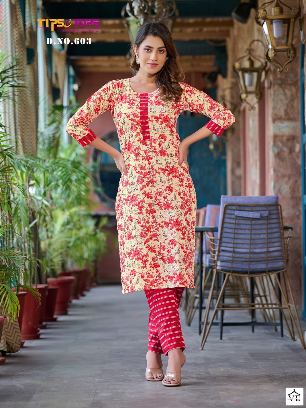 Tips &amp; Tops Cotton Candy Vol 6 Cotton Print  Wholesale Kurtis Catalog — Wholesale Kurtis, MPA wholesale from Surat — view 4