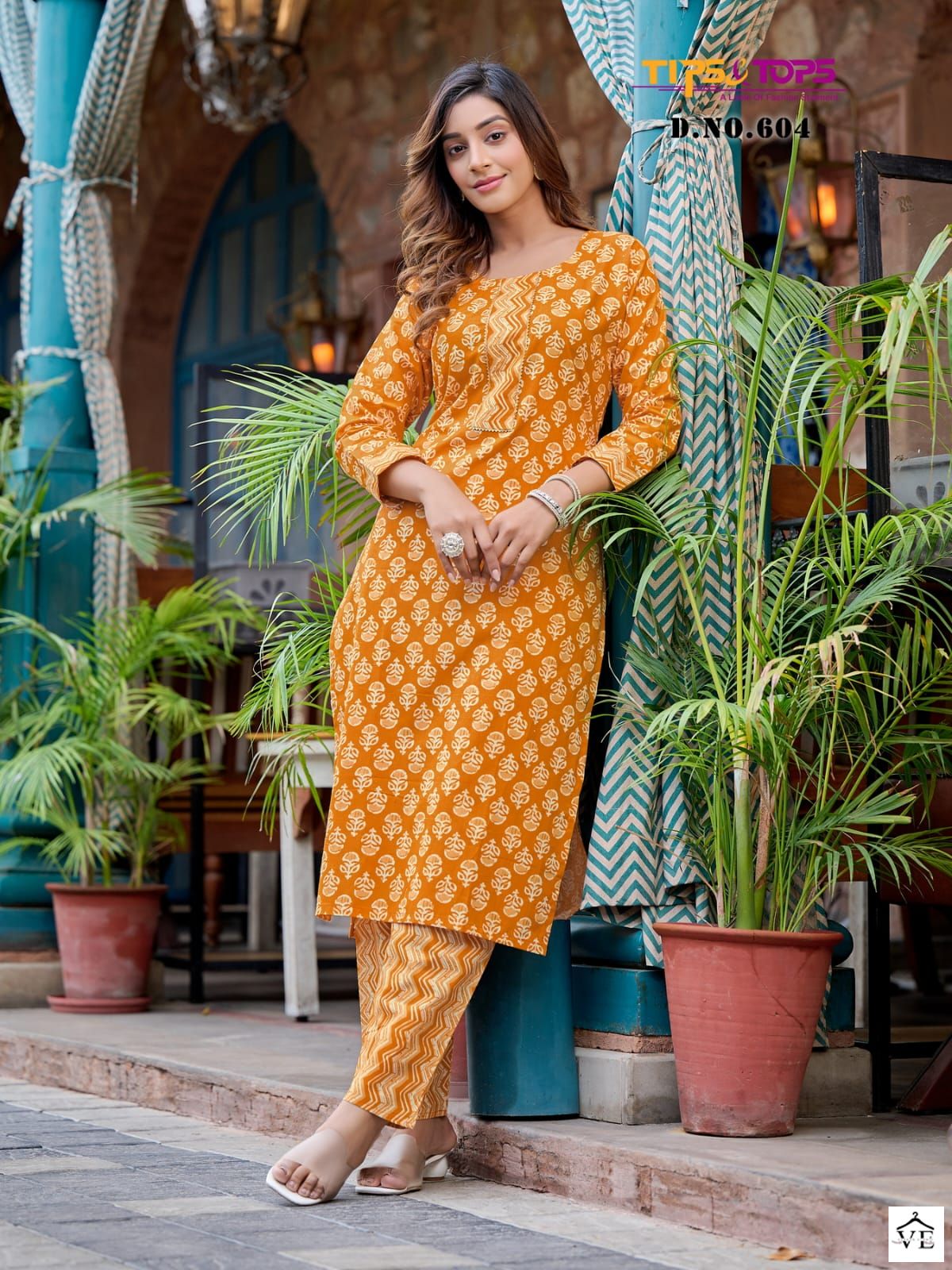 Tips &amp; Tops Cotton Candy Vol 6 Cotton Print  Wholesale Kurtis Catalog — Wholesale Kurtis, MPA wholesale from Surat — view 5
