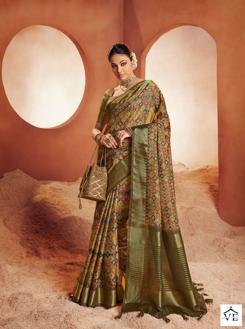 Pankh Chappa Vol 5 Chaap Silk Wholesale Saree Catalog — Wholesale Sarees, MPA wholesale from Surat - Gallery Image 2