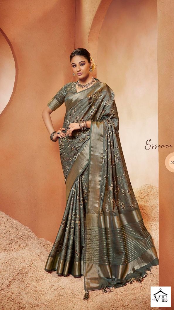 Pankh Chappa Vol 5 Chaap Silk Wholesale Saree Catalog — Wholesale Sarees, MPA wholesale from Surat - Gallery Image 10