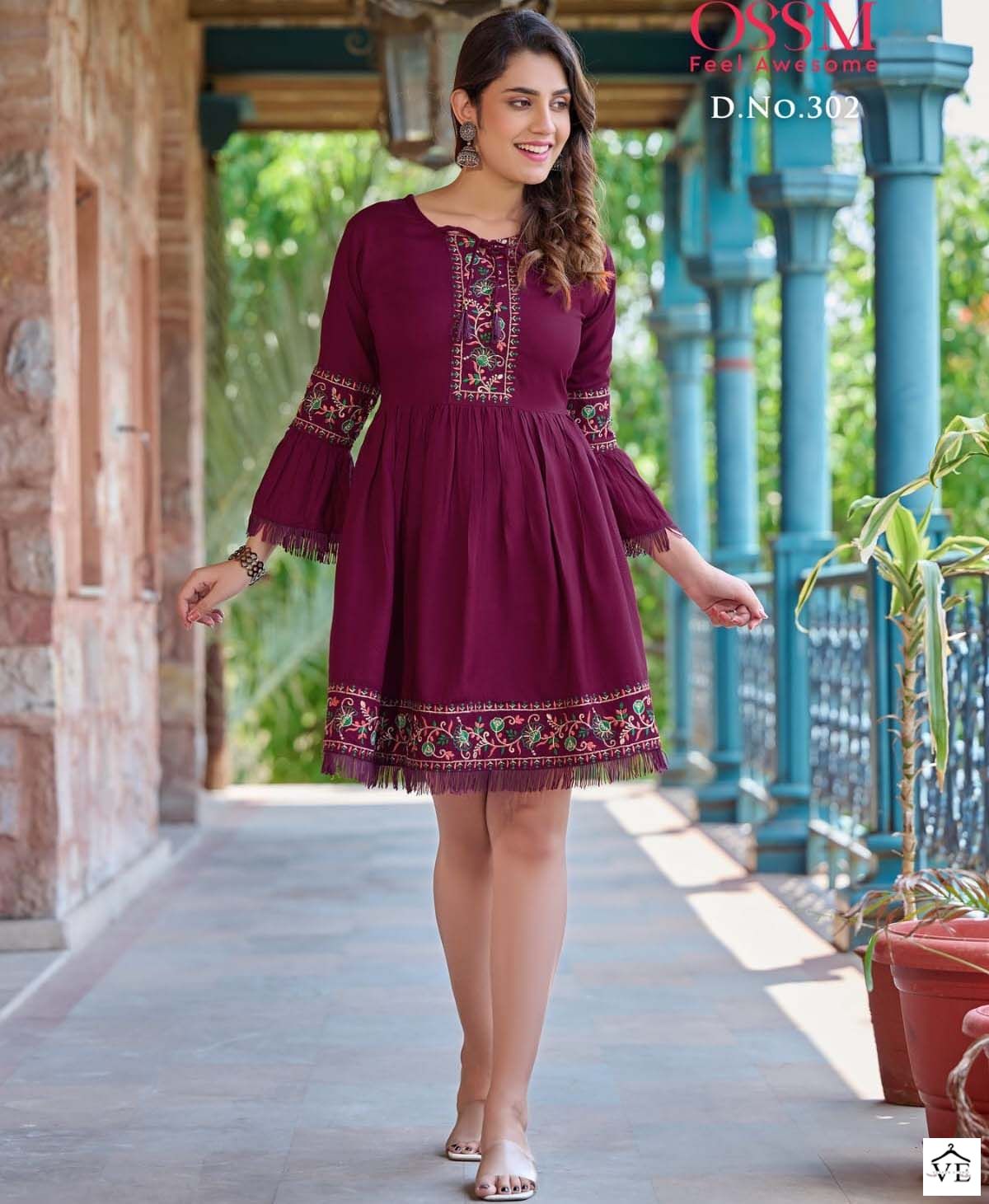 Ossm Cherry Vol 3 Rayon 16Kg Wholesale Kurtis Catalog — Wholesale Kurtis, MPA wholesale from Surat — view 1