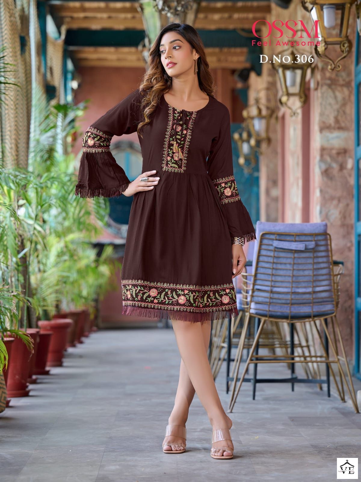 Ossm Cherry Vol 3 Rayon 16Kg Wholesale Kurtis Catalog — Wholesale Kurtis, MPA wholesale from Surat - Gallery Image 6
