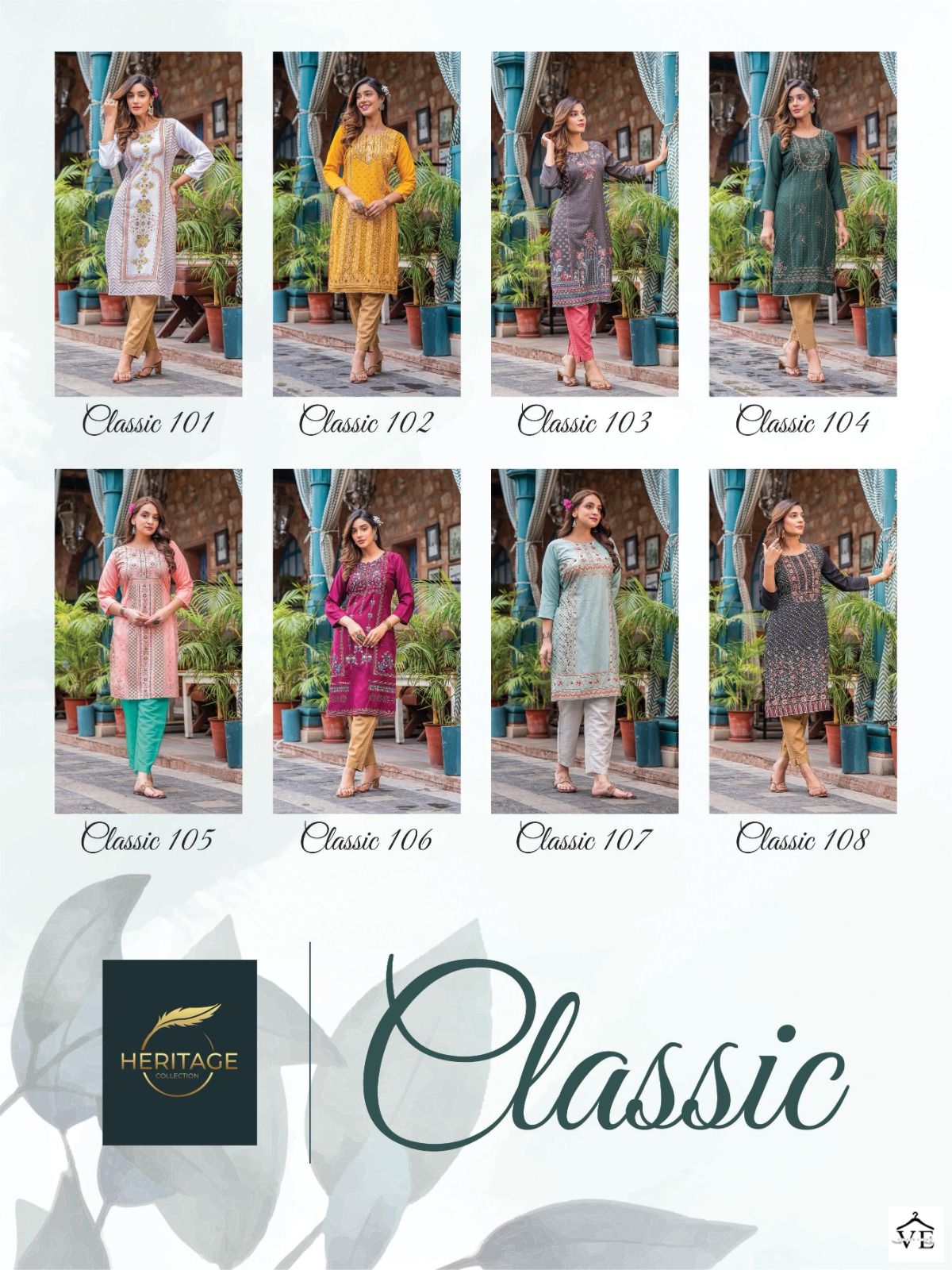 Heritage Classic Rayon Wholesale Kurtis Catalog — Wholesale Kurtis, MPA wholesale from Surat — view 8