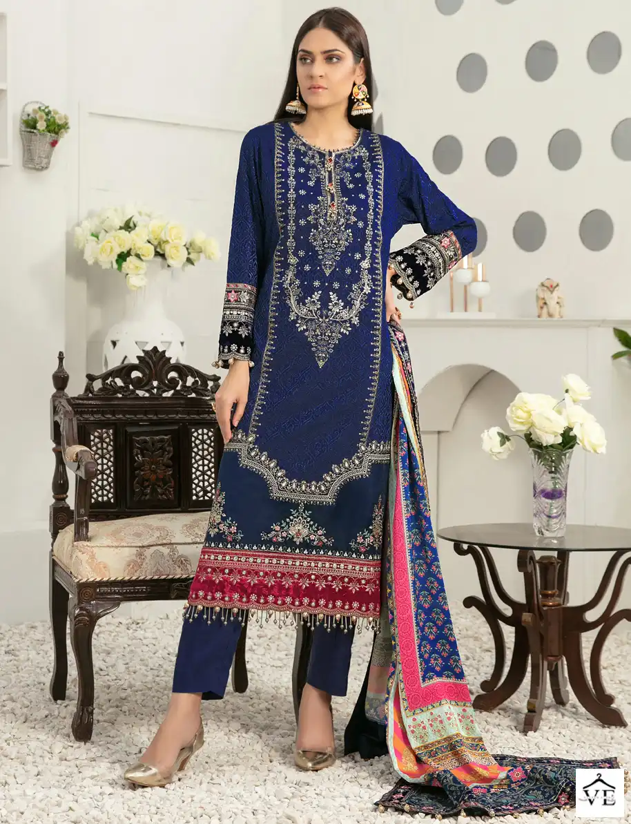 Fepic D1521 Georgette Wholesale Pakistani Salwar Suit Catalog — Wholesale Salwar Suits, MPA wholesale from Surat — view 1
